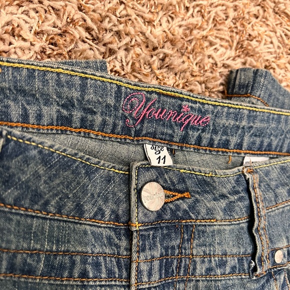 Younique Girls Denim Jeans - Picture 5 of 9